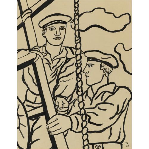 Fernand Leger, Deux Marins Fernand Leger, Deux Marins