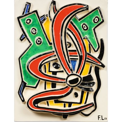 Fernand Leger, Mekanik Ve Bitkisel Unsurlar, İlk Durum Fernand Leger, Mekanik Ve Bitkisel Unsurlar, İlk Durum