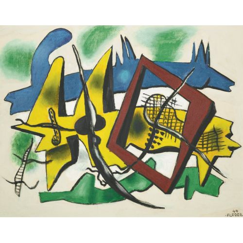 Fernand Leger, Metalik Unsurlar Fernand Leger, Metalik Unsurlar