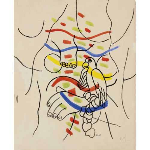Fernand Leger, Papağanlı Kadınlar İçin Etüt