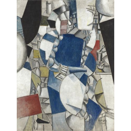 Fernand Leger, Mavi Kadın İçin Etüt Fernand Leger, Mavi Kadın İçin Etüt