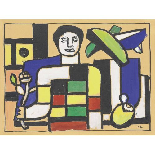 Fernand Leger, Buste De Femme