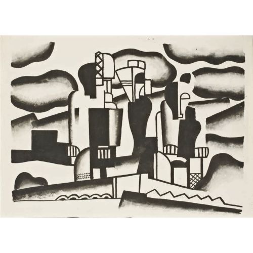 Fernand Leger, Dünyanın Yaratılışı Perde Sahnesi İçin Etüt Fernand Leger, Dünyanın Yaratılışı Perde Sahnesi İçin Etüt