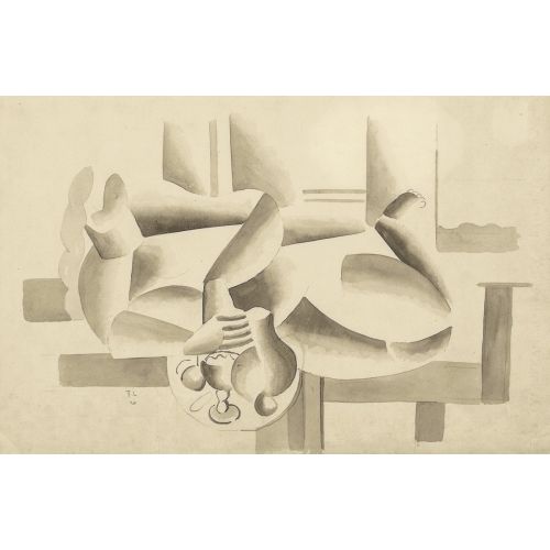 Fernand Leger, Uzanmış Kadın Fernand Leger, Uzanmış Kadın