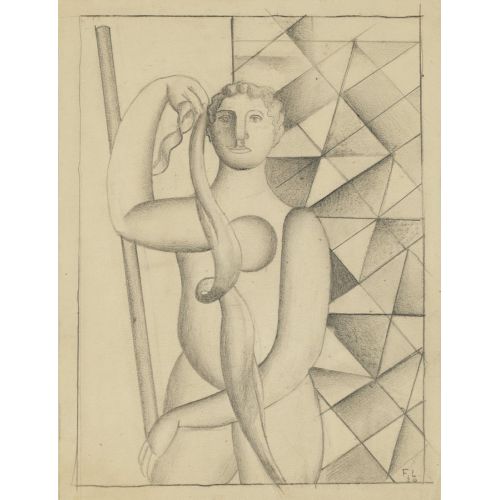 Fernand Leger, Fularlı Kadın Fernand Leger, Fularlı Kadın