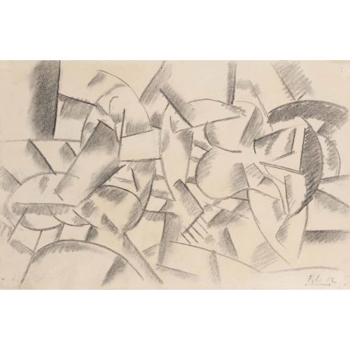 Fernand Leger, Uzanmış Çıplak Kadın Fernand Leger, Uzanmış Çıplak Kadın