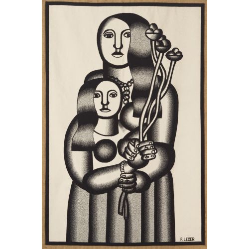 Fernand Leger, Çiçekli Kadınlar Fernand Leger, Çiçekli Kadınlar