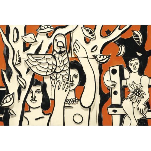 Fernand Leger, Papağanlı Kadınlar
