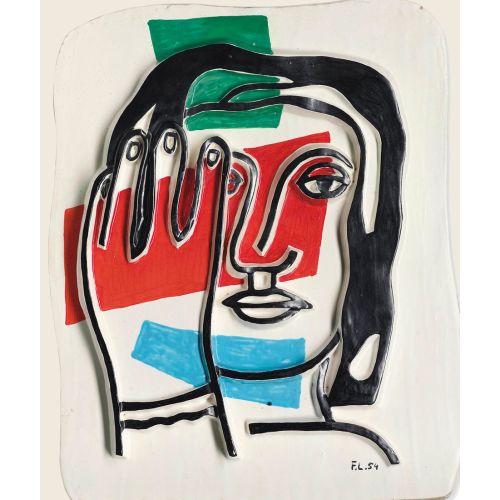 Fernand Leger, Polikrom Figür