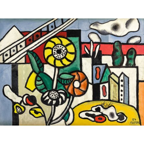 Fernand Leger, Yvette Üzerinde Gif