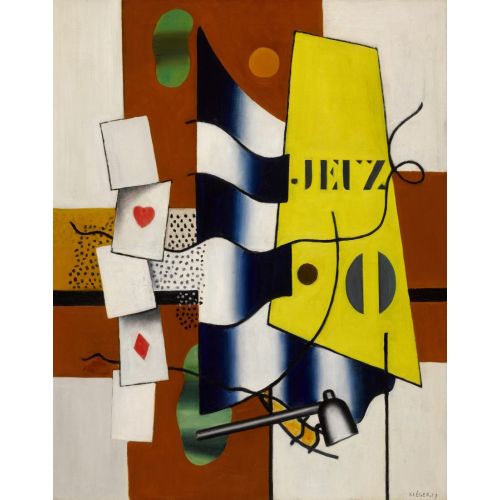 Fernand Leger, Oyunlar Kartlı Natürmort