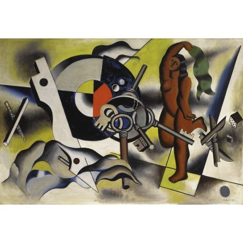 Fernand Leger, Anahtarlı Kadın Fernand Leger, Anahtarlı Kadın