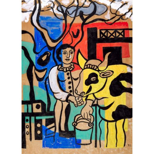 Fernand Leger, Çiftçi Kadın Fernand Leger, Çiftçi Kadın