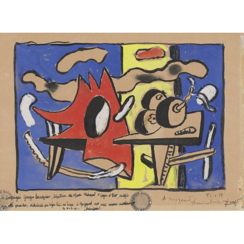 Fernand Leger, Composition 4