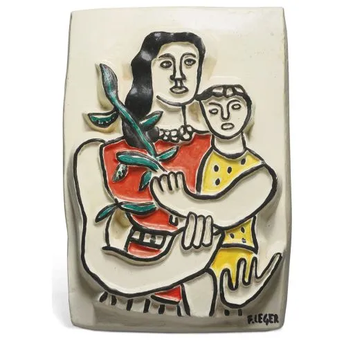 Fernand Leger, La Mere Et L Enfant Cubism Fernand Léger, La Mere Et L Enfant Cubism Art Movements Fernand Léger, La Mere Et L Enfant, Cubism, can be purchased or