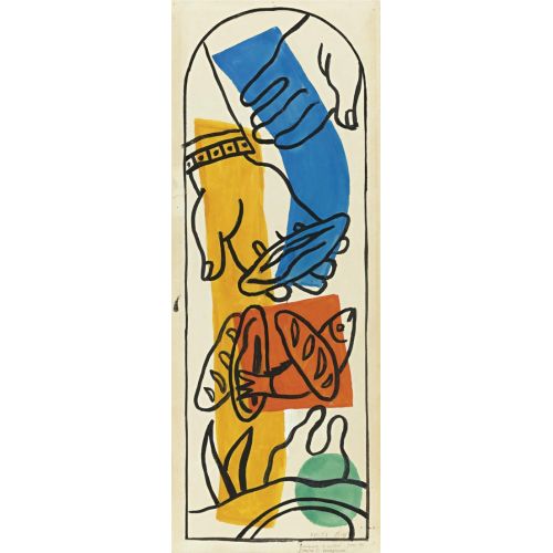 Fernand Leger, Ekmeklerin Çoğaltılması Fernand Leger, Ekmeklerin Çoğaltılması