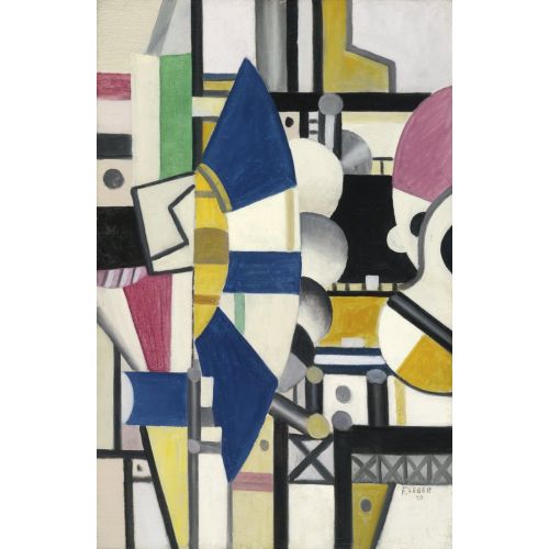 Fernand Leger, Mavi Tekerlek, Son Durum Fernand Leger, Mavi Tekerlek, Son Durum