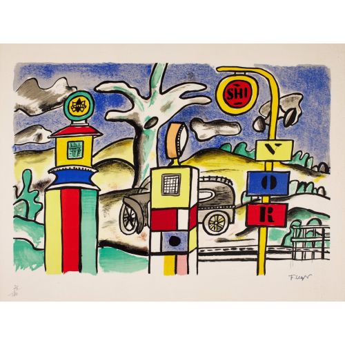 Fernand Leger, Şehir 6 Fernand Leger, Şehir 6