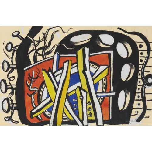 Fernand Leger, Composition 9
