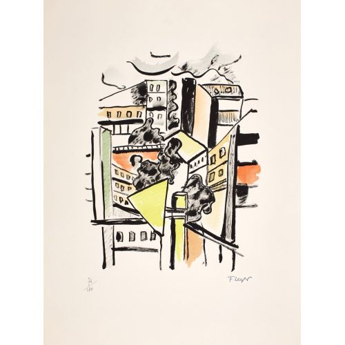 Fernand Leger, Şehir 18 Fernand Leger, Şehir 18
