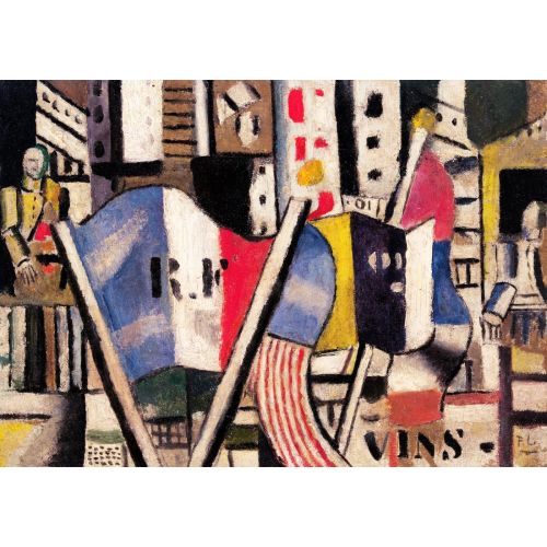 Fernand Leger, 14 Temmuz 1918 Vernon’da