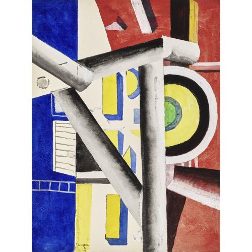 Fernand Leger, L Echafaudage Fernand Leger, L Echafaudage