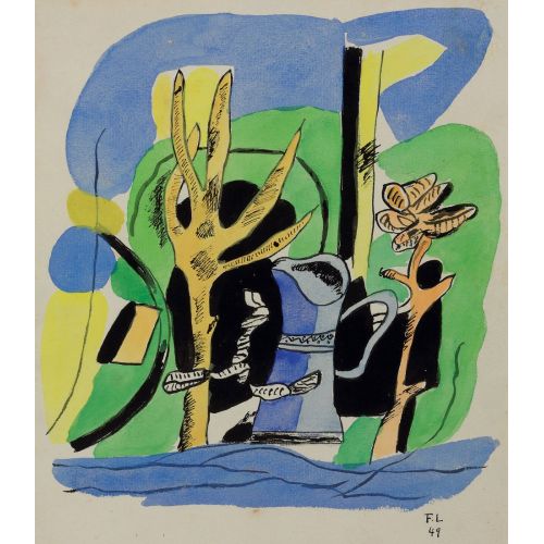 Fernand Leger, Bahçe Fernand Leger, Bahçe