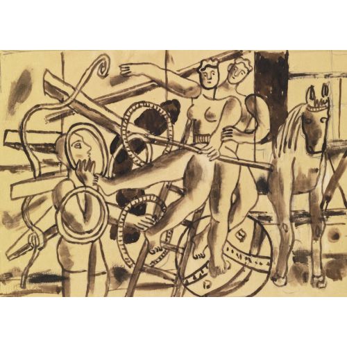 Fernand Leger, Le Jongleur Et Les Deux Trapezistes Fernand Leger, Le Jongleur Et Les Deux Trapezistes