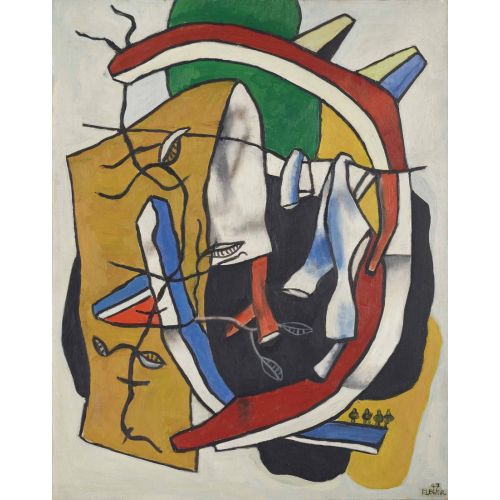Fernand Leger, Le Linge Qui Seche Fernand Leger, Le Linge Qui Seche