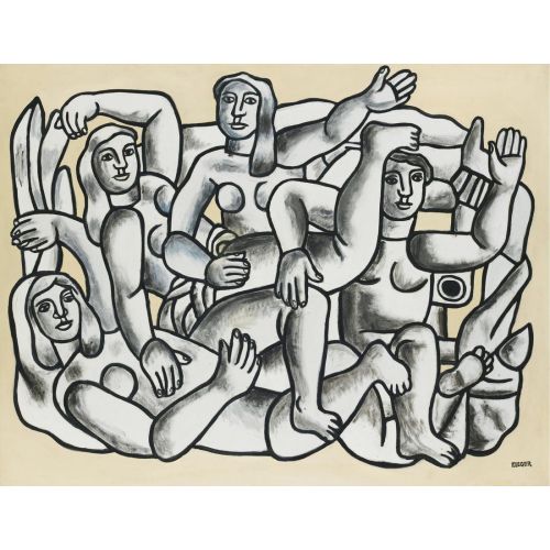 Fernand Leger, Deniz Kızları Fernand Leger, Deniz Kızları