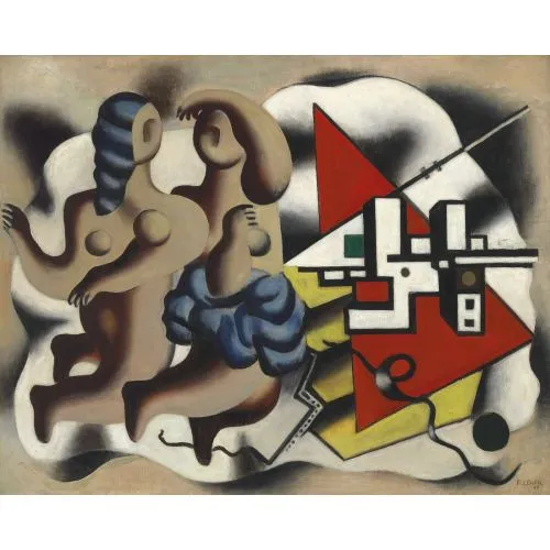 Fernand Leger, Les Danseuses Aux Cles, Etude