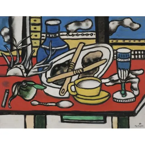 Fernand Leger, Les Deux Couteaux