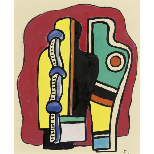 Fernand Leger, Les Deux Mannequins Fernand Leger, Les Deux Mannequins
