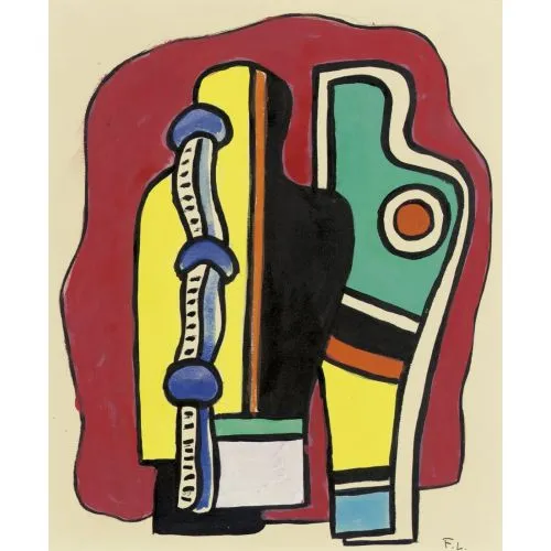 Fernand Leger, Les Deux Mannequins