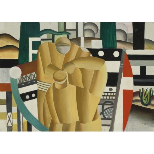 Fernand Leger, Les Deux Pecheurs Fernand Leger, Les Deux Pecheurs