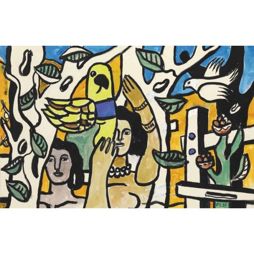 Fernand Leger, Les Femmes Au Perroquet 4