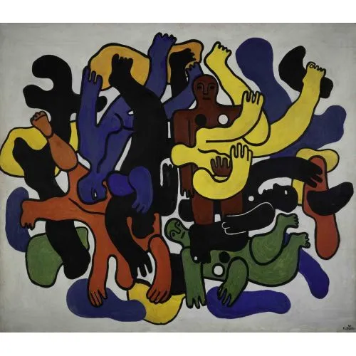 Fernand Leger, Siyah Dalgıçlar Fernand Leger, Siyah Dalgıçlar