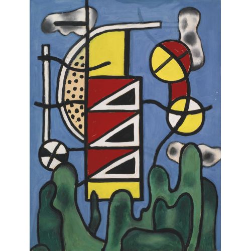 Fernand Leger, Le Signal Dans Le Paysage Fernand Leger, Le Signal Dans Le Paysage