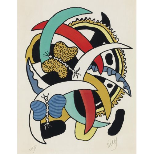 Fernand Leger, Les Papillons