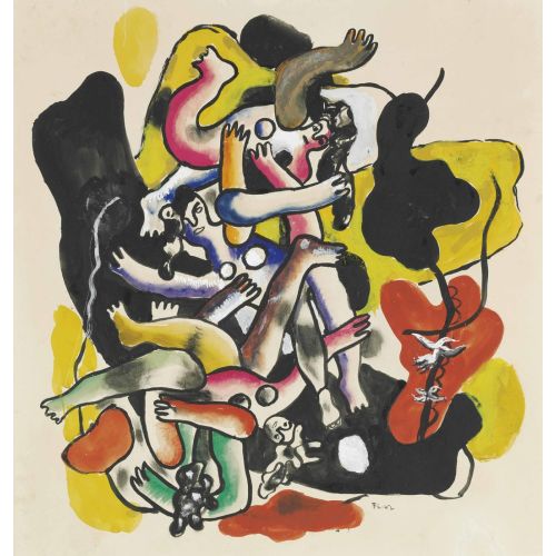 Fernand Leger, Dalgıçlar 3