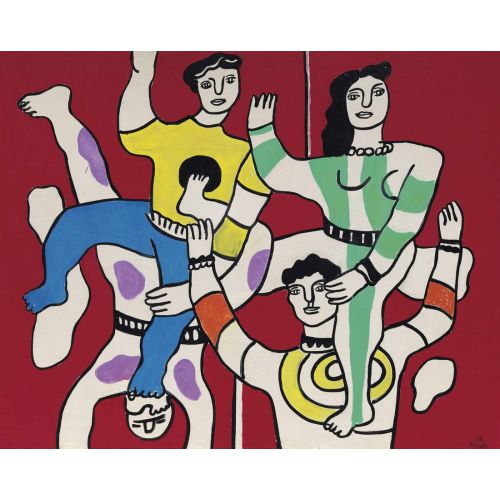 Fernand Leger, Dört Akrobat Fernand Leger, Dört Akrobat