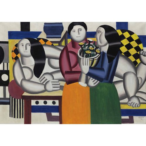 Fernand Leger, Buketli Üç Kadın