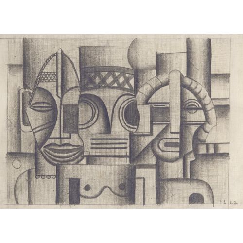Fernand Leger, Afrika, Okyanusya Ve Amerika'dan Üç Maske