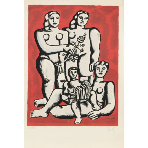 Fernand Leger, Üç Kız Kardeş Fernand Leger, Üç Kız Kardeş