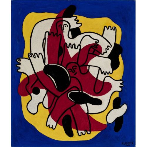 Fernand Leger, L’etoile Rouge Les Plongeurs