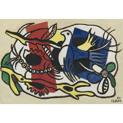 Fernand Leger, Dallardaki Kuş
