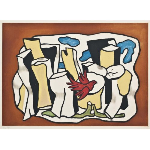 Fernand Leger, Ormandaki Kırmızı Kuş