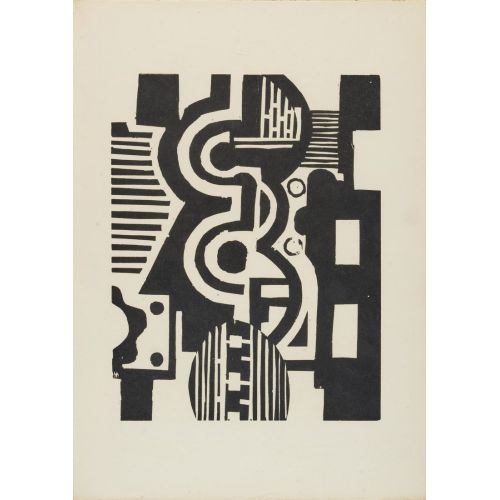 Fernand Leger, Lunes En Papier