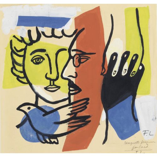 Fernand Leger, Bir Fular İçin Taslak