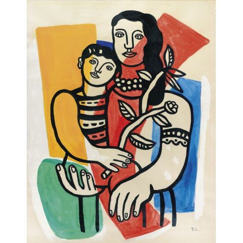 Fernand Leger, Anne Ve Çocuk Fernand Leger, Anne Ve Çocuk